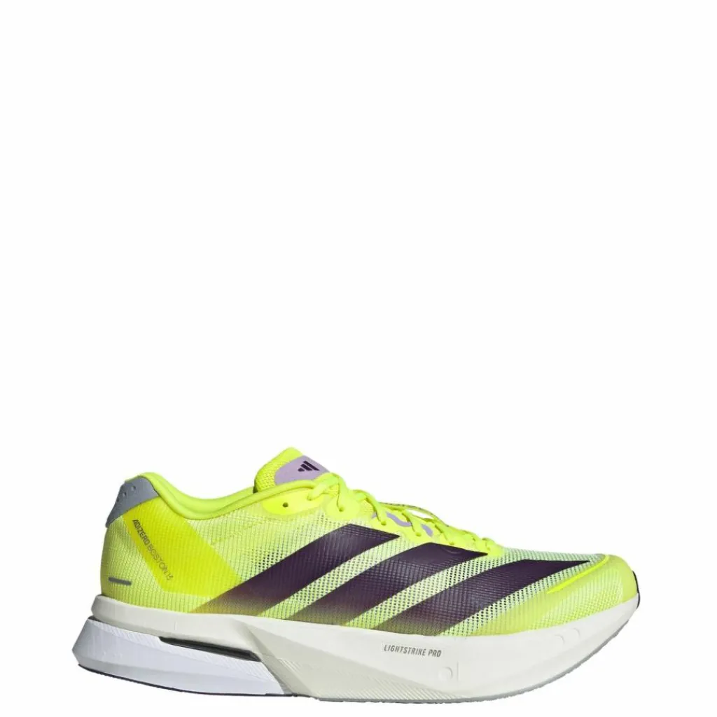 adidas Laufschuhe<· Adizero Boston13 Schuh Solar Yellow / Aurora Plum / Powder Plum