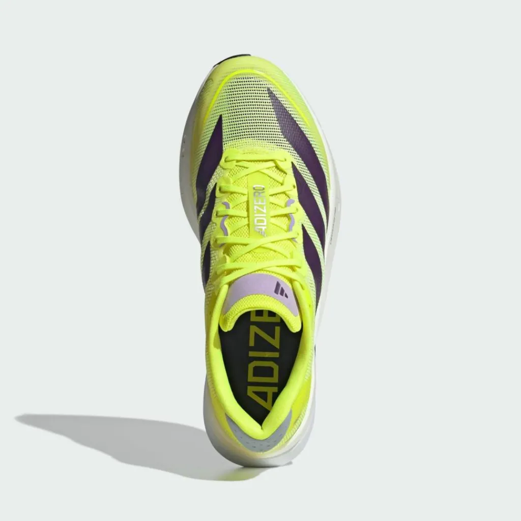 adidas Laufschuhe<· Adizero Boston13 Schuh Solar Yellow / Aurora Plum / Powder Plum