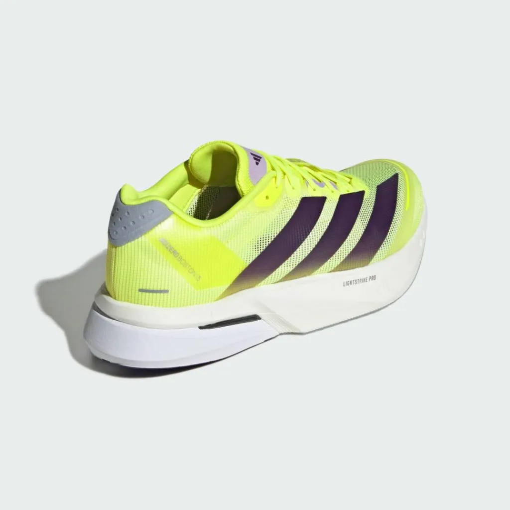 adidas Laufschuhe<· Adizero Boston13 Schuh Solar Yellow / Aurora Plum / Powder Plum