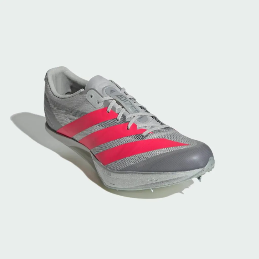 adidas Laufschuhe|Laufschuhe<· Adizero Prime SP 4 Schuh Grey Two / Lucid Red / Silver Metallic