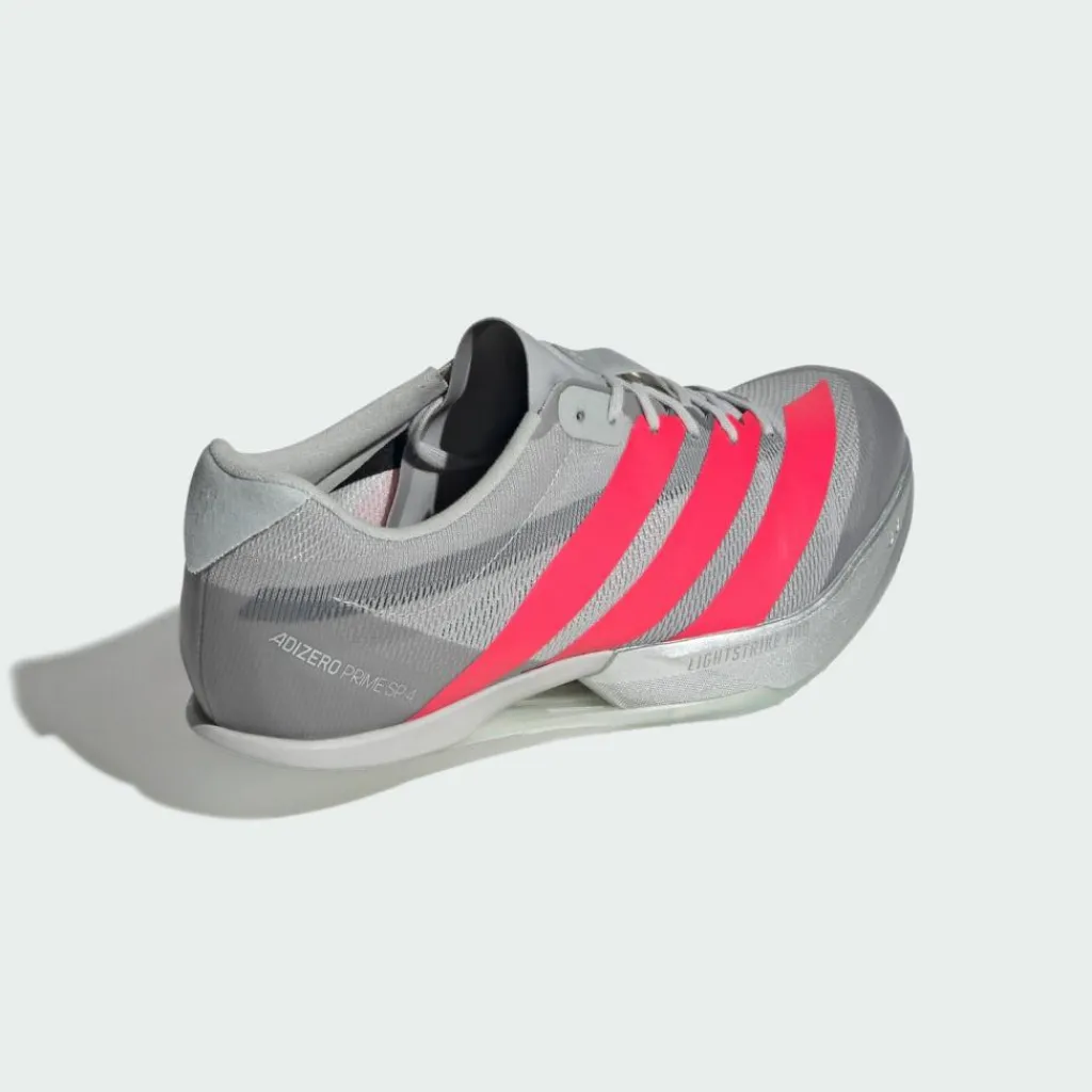 adidas Laufschuhe|Laufschuhe<· Adizero Prime SP 4 Schuh Grey Two / Lucid Red / Silver Metallic
