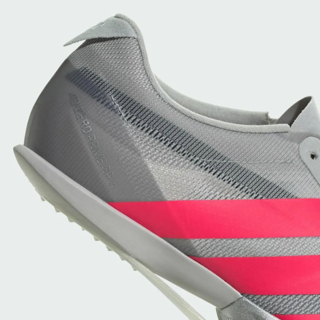 adidas Laufschuhe|Laufschuhe<· Adizero Prime SP 4 Schuh Grey Two / Lucid Red / Silver Metallic