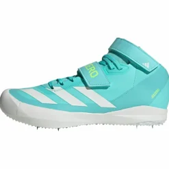 adidas Laufschuhe|Laufschuhe<· Adizero Running Speerwurfschuh Flash Aqua / Zero Metalic / Lucid Lemon