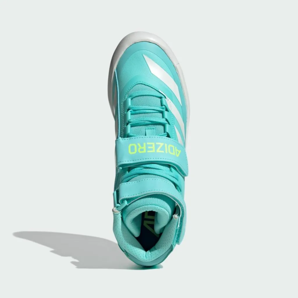 adidas Laufschuhe|Laufschuhe<· Adizero Running Speerwurfschuh Flash Aqua / Zero Metalic / Lucid Lemon