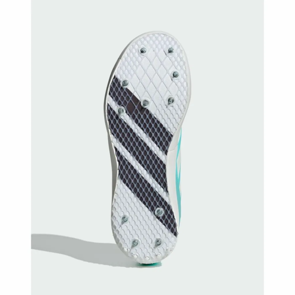adidas Laufschuhe|Laufschuhe<· Adizero Running Speerwurfschuh Flash Aqua / Zero Metalic / Lucid Lemon