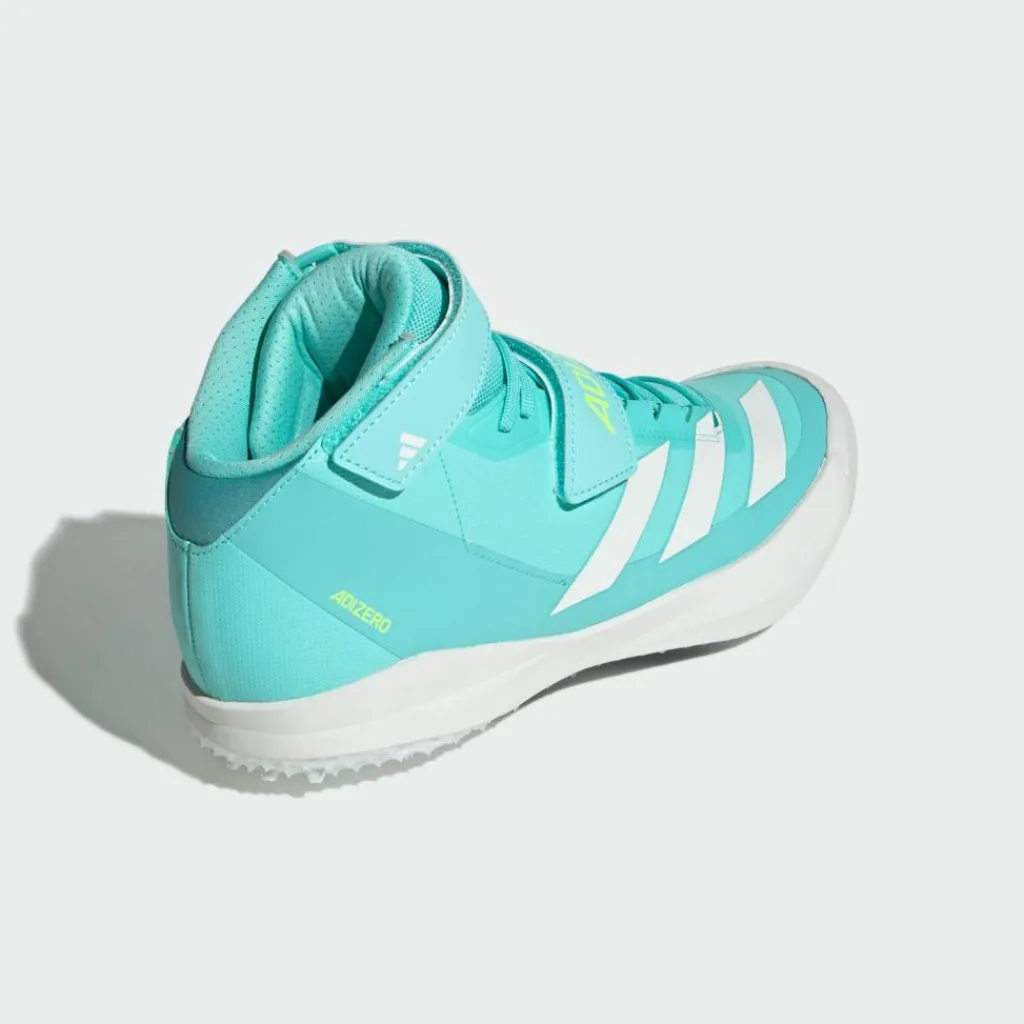 adidas Laufschuhe|Laufschuhe<· Adizero Running Speerwurfschuh Flash Aqua / Zero Metalic / Lucid Lemon