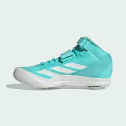 adidas Laufschuhe|Laufschuhe<· Adizero Running Speerwurfschuh Flash Aqua / Zero Metalic / Lucid Lemon