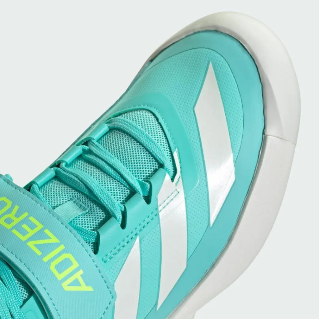 adidas Laufschuhe|Laufschuhe<· Adizero Running Speerwurfschuh Flash Aqua / Zero Metalic / Lucid Lemon
