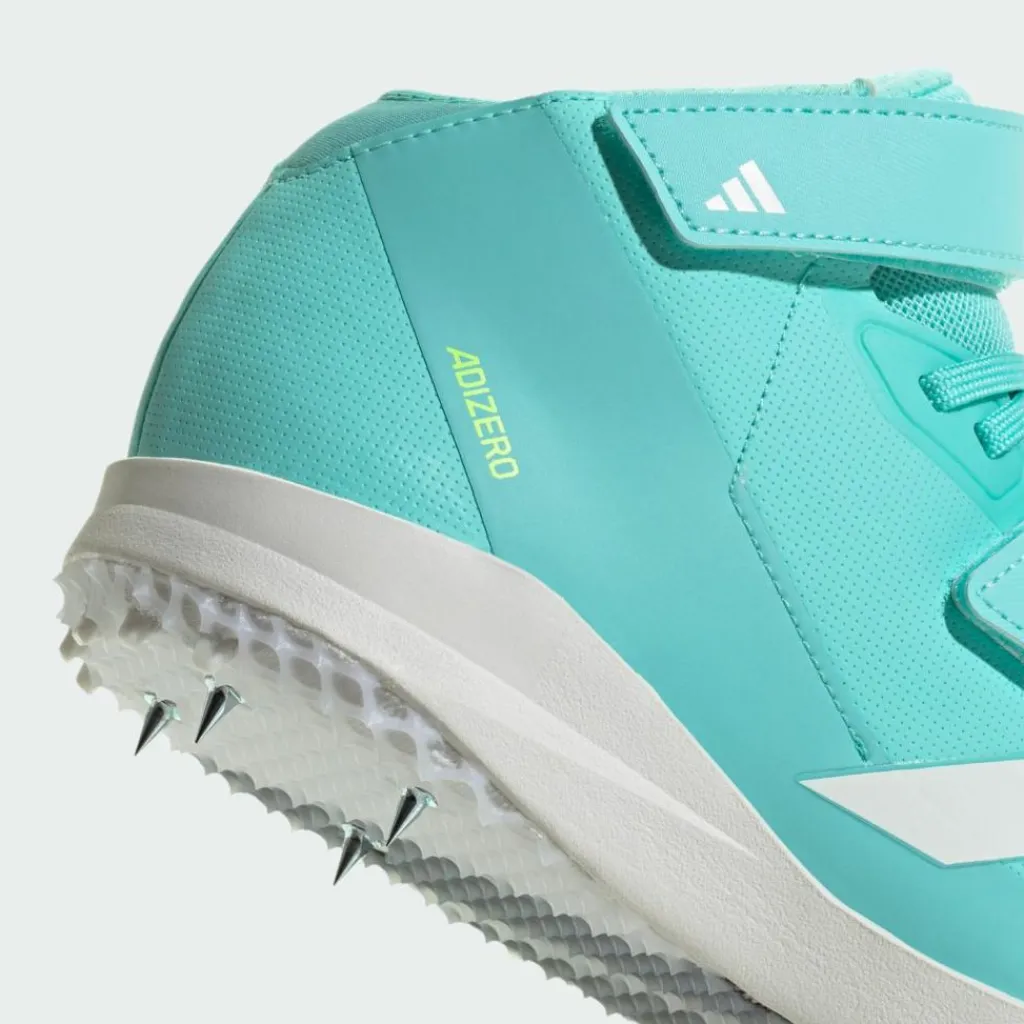 adidas Laufschuhe|Laufschuhe<· Adizero Running Speerwurfschuh Flash Aqua / Zero Metalic / Lucid Lemon