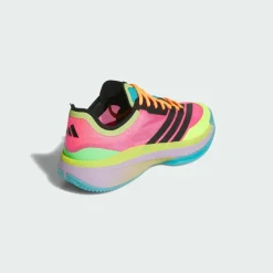 adidas Basketball|Basketball<· Adizero Select 2.0 Low Sneaker Lucid Pink / Powder Plum / Preloved Lime