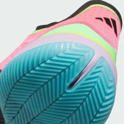 adidas Basketball|Basketball<· Adizero Select 2.0 Low Sneaker Lucid Pink / Powder Plum / Preloved Lime