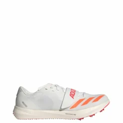 adidas Laufschuhe|Multifunktionsschuhe<· Adizero TJ/PV Leichtathletikschuh Cloud White / Lucid Orange / Lucid Red