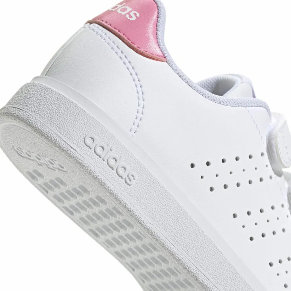 adidas Sneaker<· ADVANTAGE BASE 2.0 ftwr white-bliss pink-core black