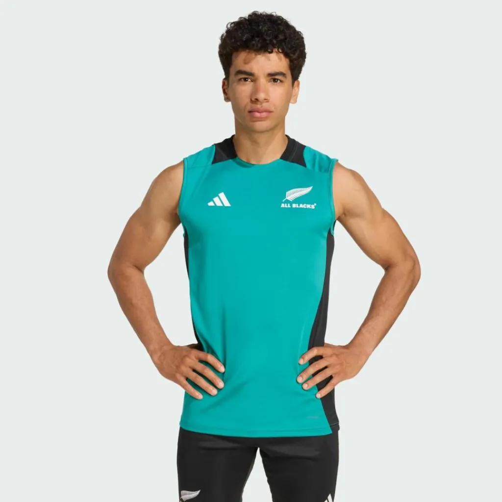 adidas Tops & Tanks<· All Blacks Lions Singlet Pure Teal