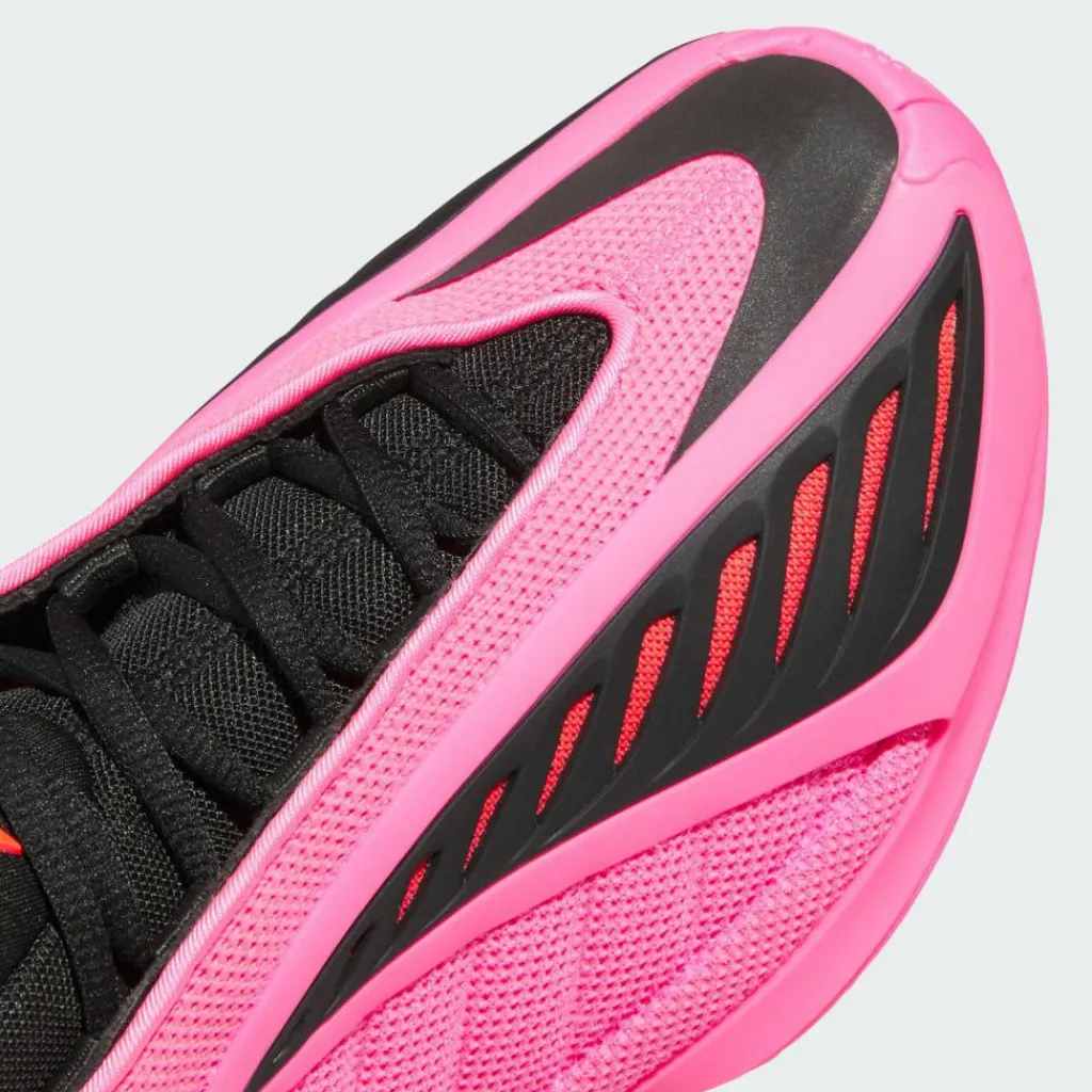 adidas Basketball<· ANTHONY EDWARDS 2 Kids Schuh Lucid Pink / Core Black / Lucid Red