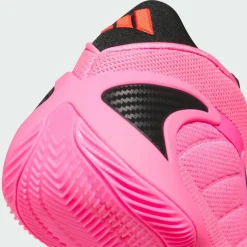 adidas Basketball<· ANTHONY EDWARDS 2 Kids Schuh Lucid Pink / Core Black / Lucid Red
