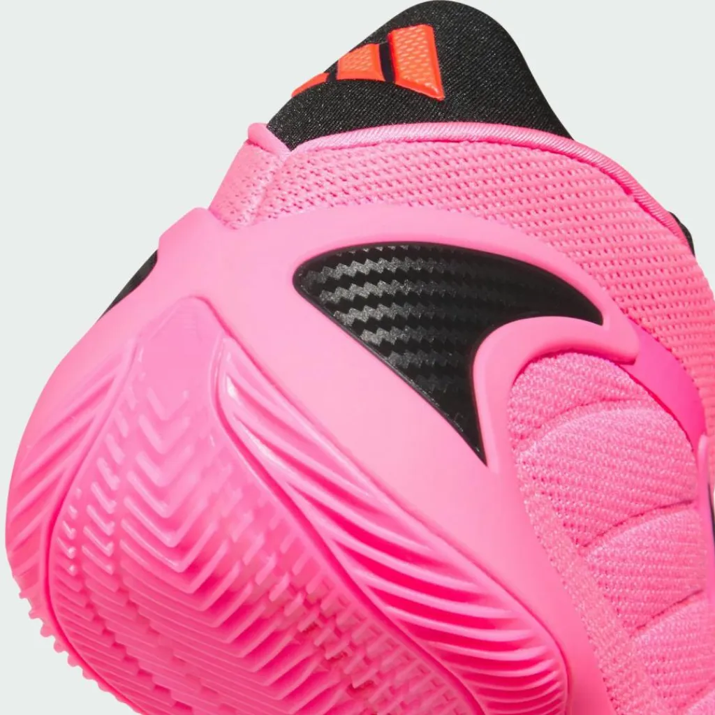 adidas Basketball<· ANTHONY EDWARDS 2 Kids Schuh Lucid Pink / Core Black / Lucid Red