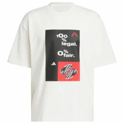 adidas Basketball|Basketball<· ANTHONY EDWARDS ARCHIVE T-SHIRT Cloud White