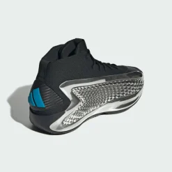 adidas Basketball|Basketball<· Anthony Edwards 1 Low Basketballschuh Core Black / Silver Metallic / Core Black