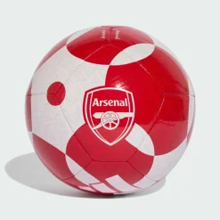 adidas Bälle<· Arsenal Home Club Ball White / Better Scarlet / Team Power Red 2