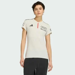 adidas Tops & Tanks<· AUDI REVOLUT F1 TEAM Chalk Pearl / Iron Metallic