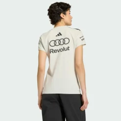 adidas Tops & Tanks<· AUDI REVOLUT F1 TEAM Chalk Pearl / Iron Metallic
