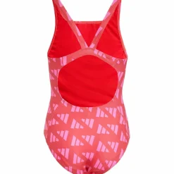 adidas Schwimmen<· BAR LOGO semi lucid red-lucid pink