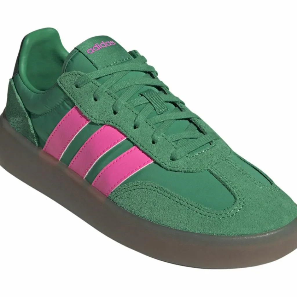 adidas Streetwear|Sneaker<· BARREDA DECODE semi court green-lucid pink-collegiate green