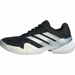 adidas Tennis|Tennis<· Barricade 14 Tennisschuh Core Black / Silver Metallic / Cloud White