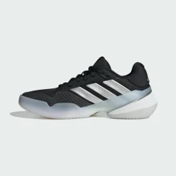 adidas Tennis|Tennis<· Barricade 14 Tennisschuh Core Black / Silver Metallic / Cloud White