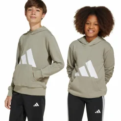 adidas Pullover & Sweats<· BIG LOGO putty beige-white
