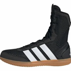 adidas Fitnessschuhe|Fitnessschuhe<· BOX HOG WIDE SCHUH Core Black / Cloud White / Core Black