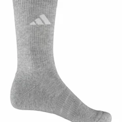 adidas Training|Socken<· C ESS CRW 3P mgreyh-white-black