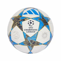 adidas Bälle<· Champions League J350 white-dkblue-panton-g