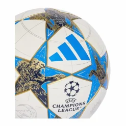 adidas Bälle<· Champions League J350 white-dkblue-panton-g