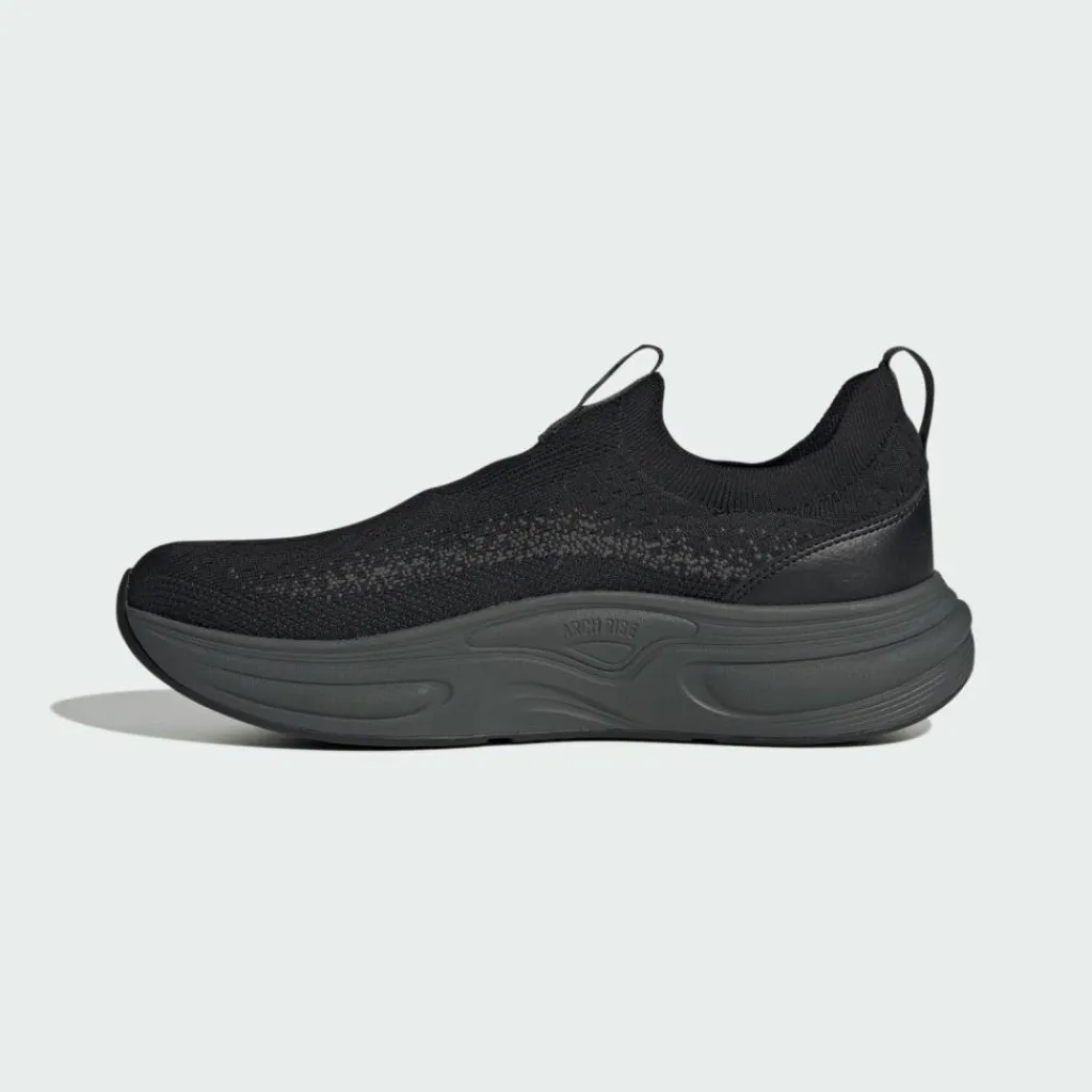 adidas Sneaker<· CLOUDFOAM CUXXION SOCKENSCHUH Core Black / Carbon / Grey Six