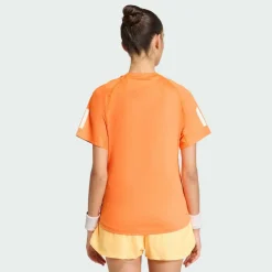 adidas Tennis|Tennis<· Club 3-Streifen Tennis CLIMACOOL T-Shirt Pure Orange