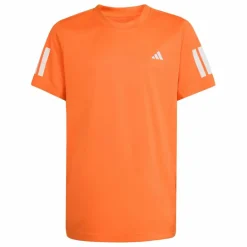 adidas Tennis<· Club Tennis 3-Streifen Kids T-Shirt Pure Orange