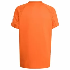 adidas Tennis<· Club Tennis 3-Streifen Kids T-Shirt Pure Orange