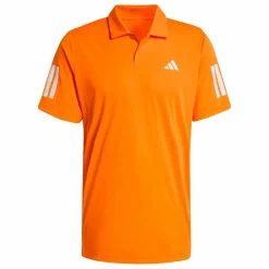 adidas Tennis<· Club Tennis 3-Streifen Poloshirt Pure Orange