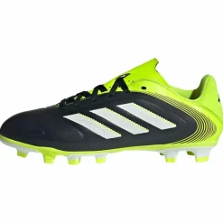 adidas Fußballschuhe<· Copa Pure 3 Club Firm/Multi-Ground Core Black / Cloud White / Lucid Lemon