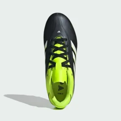 adidas Fußballschuhe<· Copa Pure 3 Club Firm/Multi-Ground Core Black / Cloud White / Lucid Lemon