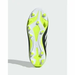 adidas Fußballschuhe<· Copa Pure 3 Club Firm/Multi-Ground Core Black / Cloud White / Lucid Lemon