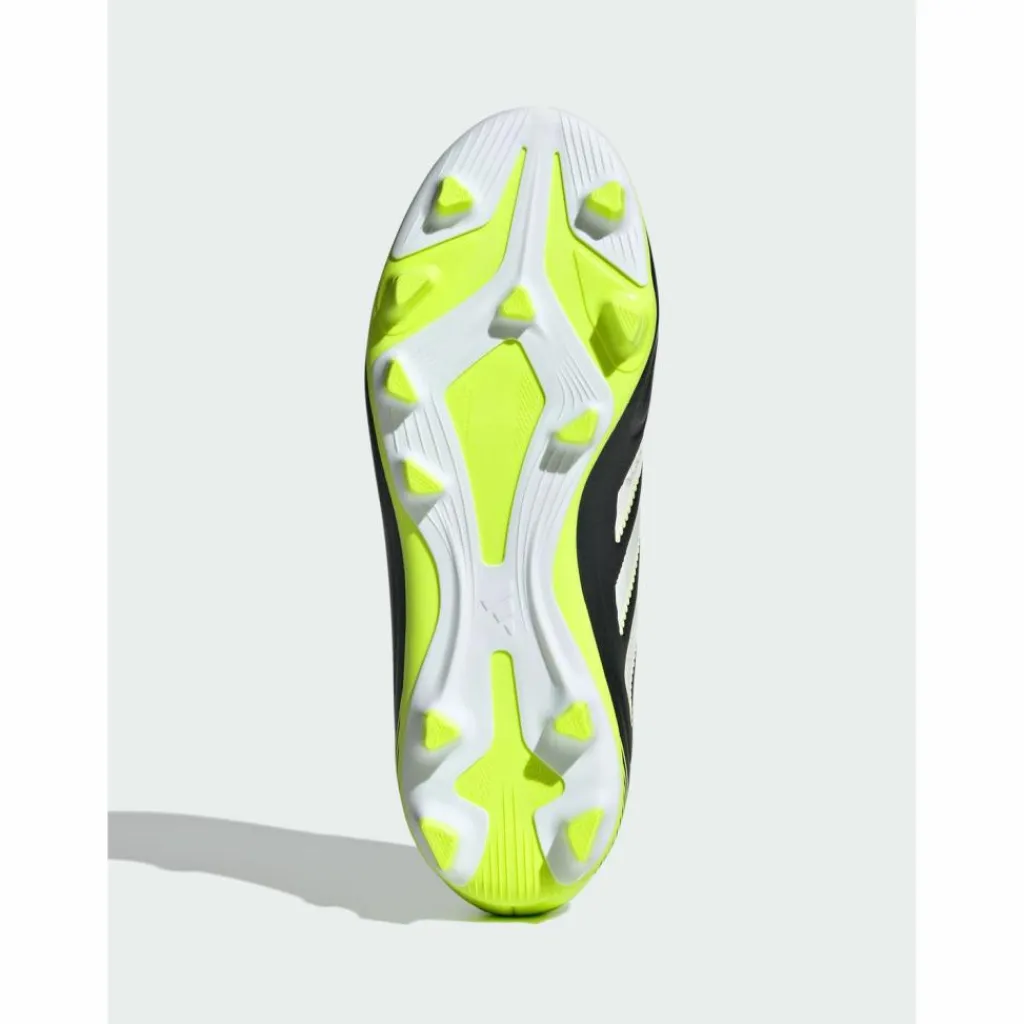 adidas Fußballschuhe<· Copa Pure 3 Club Firm/Multi-Ground Core Black / Cloud White / Lucid Lemon