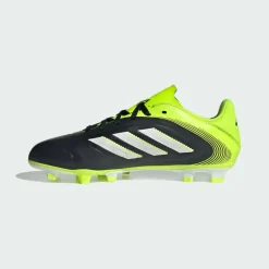 adidas Fußballschuhe<· Copa Pure 3 Club Firm/Multi-Ground Core Black / Cloud White / Lucid Lemon
