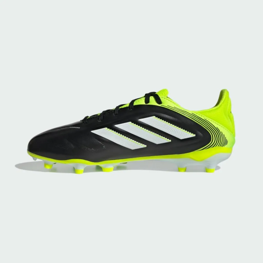 adidas Fußballschuhe<· Copa Pure 3 Elite feste Core Black / Cloud White / Lucid Lemon