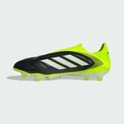 adidas Fußballschuhe<· Copa Pure 3 Elite Laceless FG Core Black / Cloud White / Lucid Lemon