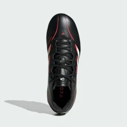 adidas Fußballschuhe<· COPA PURE IV LEAGUE Firm Ground Kids Core Black / Cloud White / Lucid Red