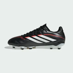 adidas Fußballschuhe<· COPA PURE IV LEAGUE Firm Ground Kids Core Black / Cloud White / Lucid Red