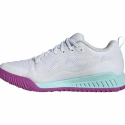 adidas Volleyball|Badminton<· Court Team 2.0 W ftwr white-core black-purple burst